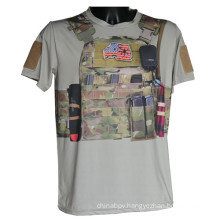 Wolf Slaves Tactical Sport T-Shirt Military Python Camo T-Shirt